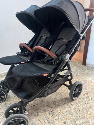 Carrito de bebé doble