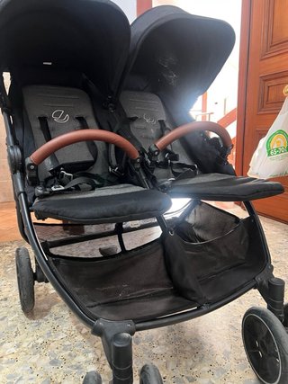 Carrito de bebé doble