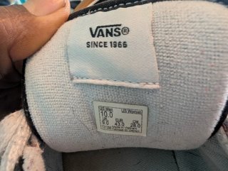Zapatillas Vans Negras y Marrones