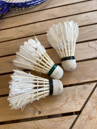 Kit Bádminton Raqueta y Volantes