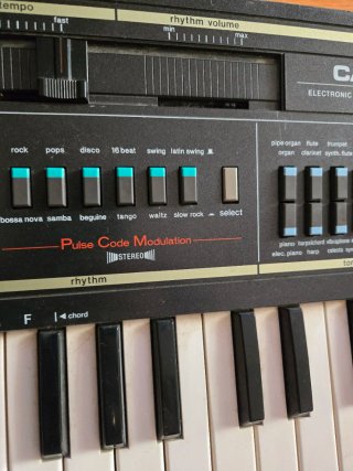 Casio Casiotone MT-210 Teclado Electrónico