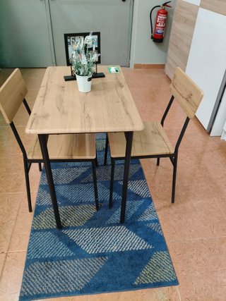 Mesa y 2 sillas para Bar, Restaurante o auxiliar