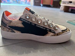 Scarpe VEE EMmanuelle Tg 36 Beige/Oro