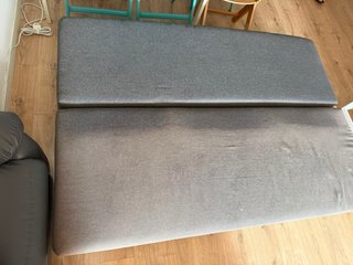 Sofá Cama Ikea Tela Gris
