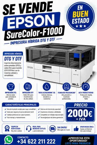 Impresora Epson SureColor F1000