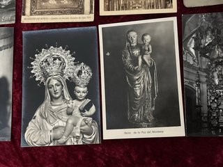 19 Postales Vírgenes España (mayormente Cataluña)
