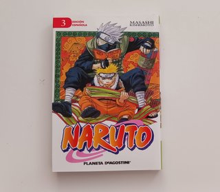 Cómics 1, 2 y 3 de Naruto en muy buen estado.