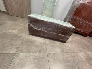 Muebles de baño cristal y madera