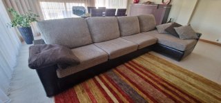 Sofá Chaise Longue Grande 3,48m - Estofal