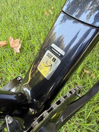 Bicicleta de carretera carbono talla L