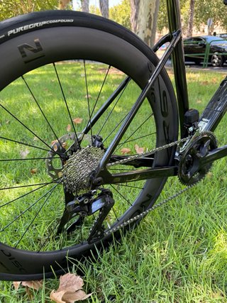 Bicicleta de carretera carbono talla L