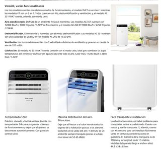 Taurus AC351 RVK Aire Acondicionado y Calor