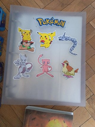 Lote Cajas y Álbumes Pokémon