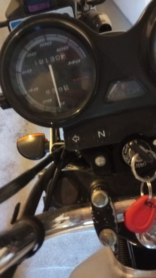 Honda CBF600 Naked Negra