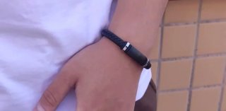 Pulsera trenzada hombre