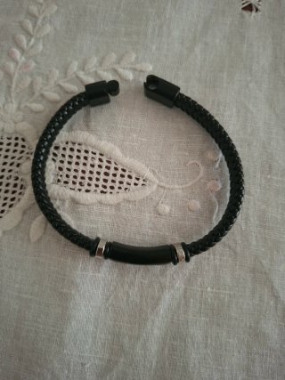 Pulsera trenzada hombre