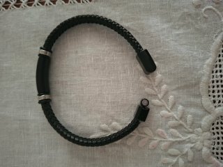 Pulsera trenzada hombre