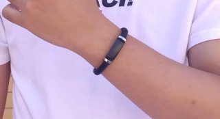 Pulsera trenzada hombre