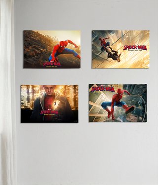 4 Pósters Spiderman