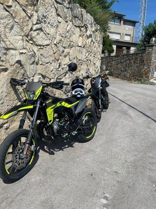 Sherco 50 Supermotard Negra y Amarilla
