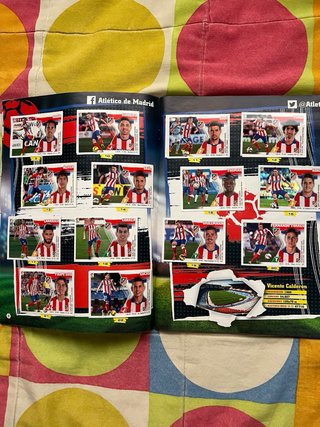Álbum cromos Liga BBVA 2015-16 completo