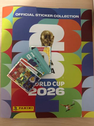 Cromos Panini Mundial 2026