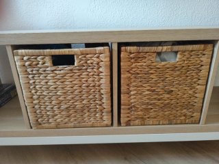 Estantería Kallax Ikea con base Roble Claro