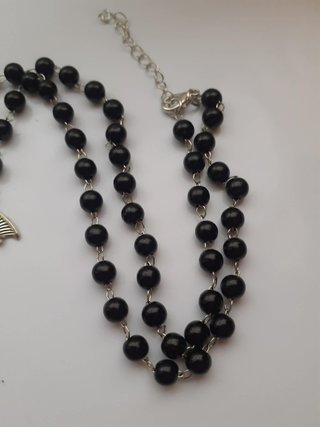 Collana Rosario Gothic Vampire  Artigianale