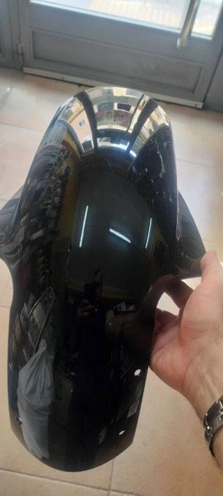 Guardabarros delantero Yamaha R6 negro