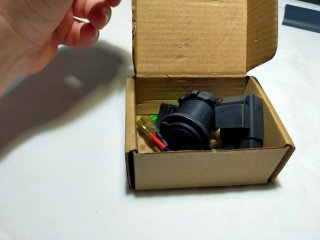 Cargador USB Doble Moto 5V 2.1A