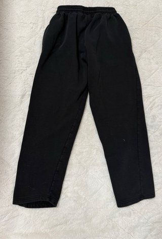 Pantalón de chándal negro con logo