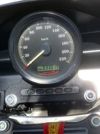 Harley Davidson Sportster 883 Negra y Blanca