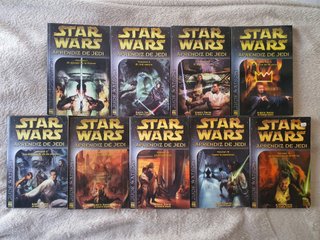 Star Wars Aprendiz de Jedi Lote 9 Libros