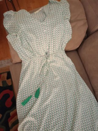 Vestido de verano estampado