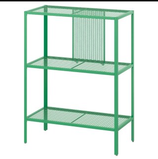 ESTANTERIA METÁLICA VERDE