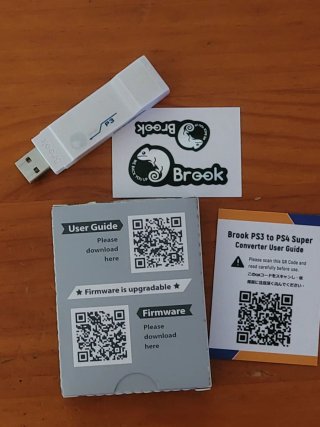 Convertidor USB Brook PS3 a PS4/PC