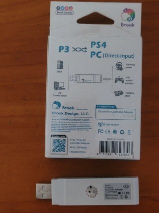 Convertidor USB Brook PS3 a PS4/PC