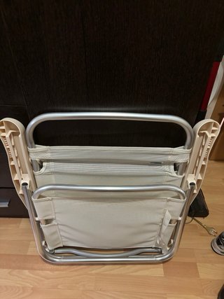 Silla Playa Plegable Beige