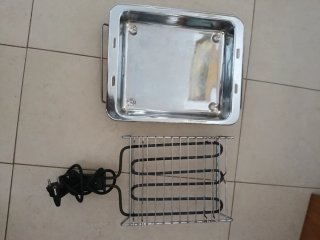 Horno Eléctrico Cromado