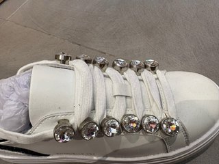 Scarpe bianche in pelle Emmanuelle Vee Tg 36