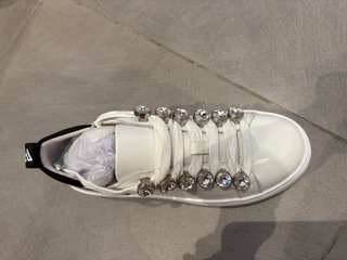 Scarpe bianche in pelle Emmanuelle Vee Tg 36