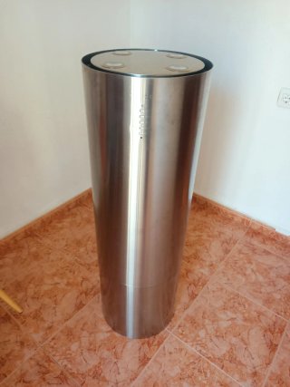 Campana Extractora Mepansa Cylindra Isla Inox