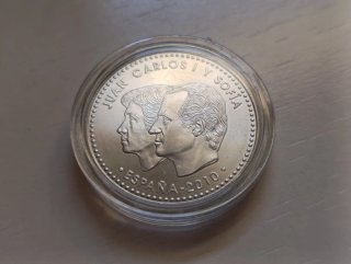 Moneda 12 Euros Plata Unión Europea 2010