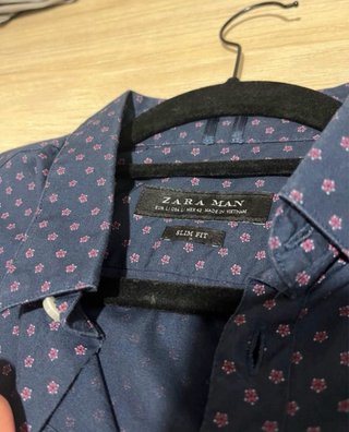 Camisa Zara estampada