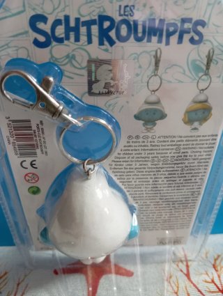 Figura Pitufo Llavero 6cm Smurf schtroumpfs