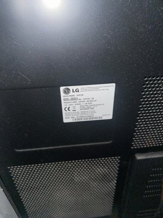 LG PLASMA 60” VINTAGE 60PY2R + MANDO ORIGINAL + DO