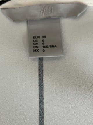 Tunica H&M maniche ampie righe