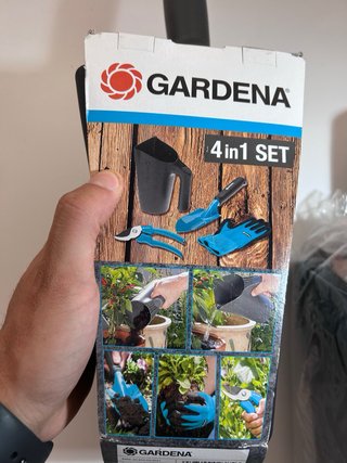 3 set di attrezzi da giardinaggio Gardena 4 pezzi