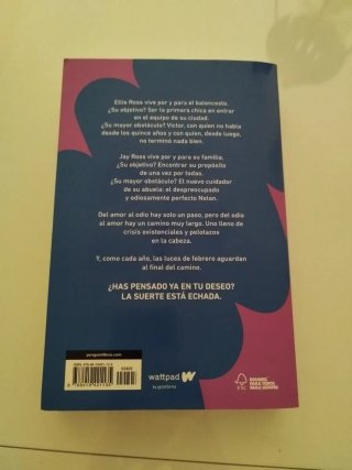 Libro llamado las luces de febrero