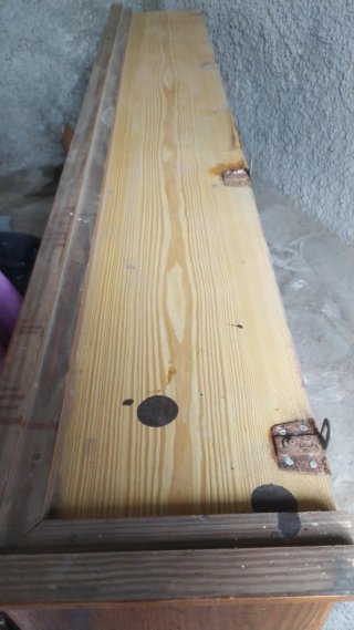 Mueble cocina alacena y escurridor de madera